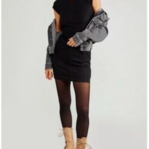 Free people Modern Femme Denim Skirt